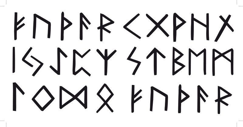 Руны красивые