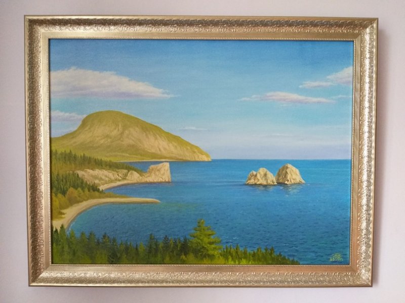 Крым медведь гора картина Шишкина