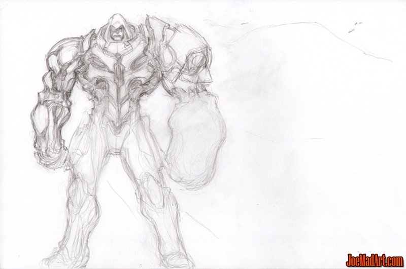 Joe Madureira Concept Art