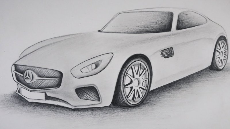 Красивые рисунки автомобилей