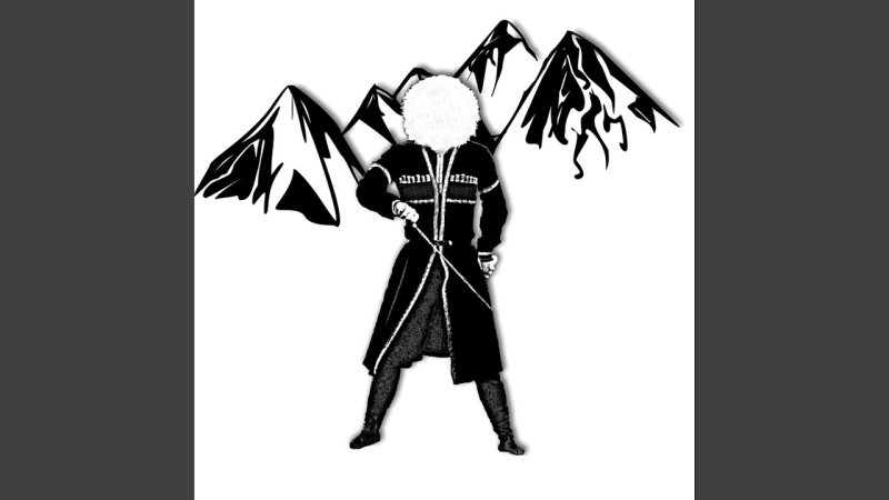 Джигит рисунок
