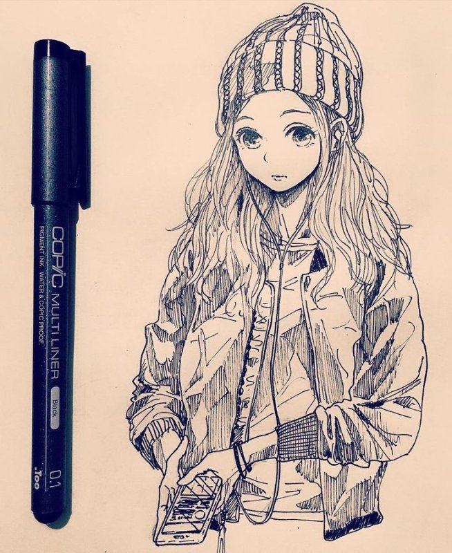 Скетчи аниме