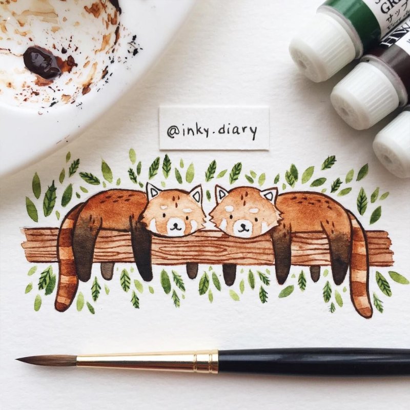 Идеи для рисования маркерами