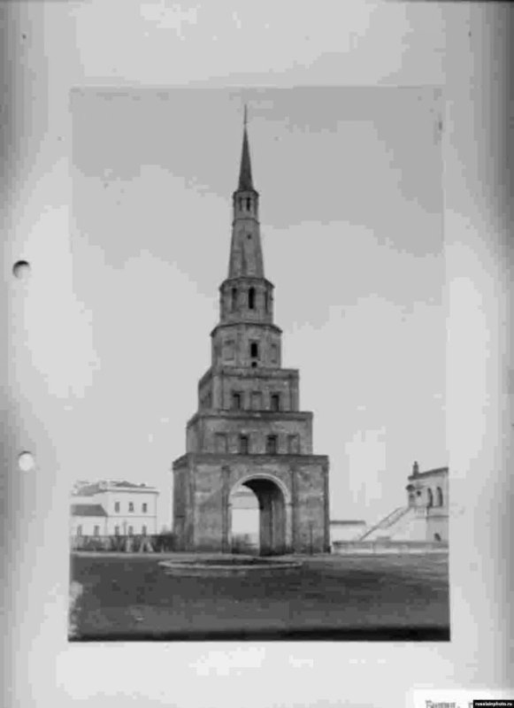 Башня Сююмбике Казань рисунок