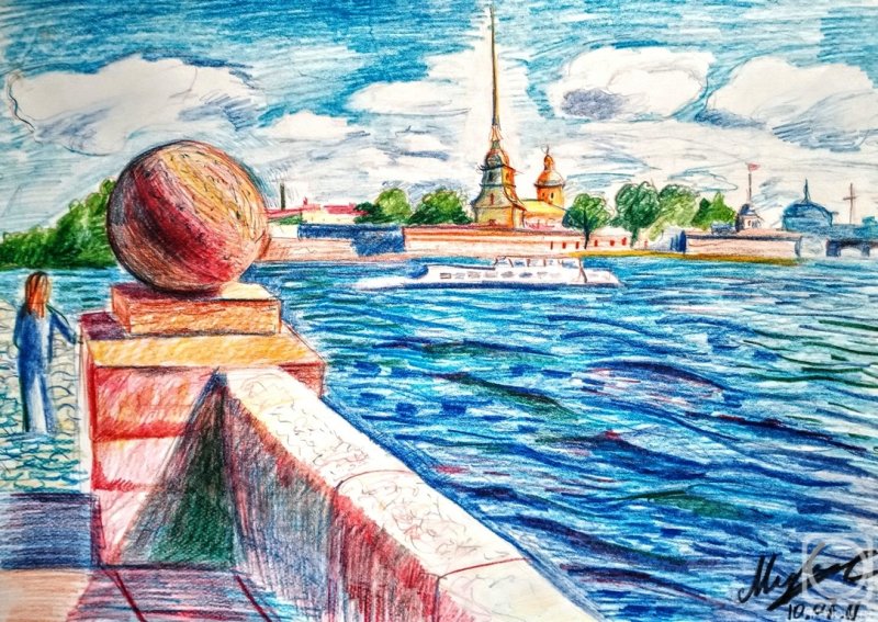 Нарисовать Санкт-Петербург