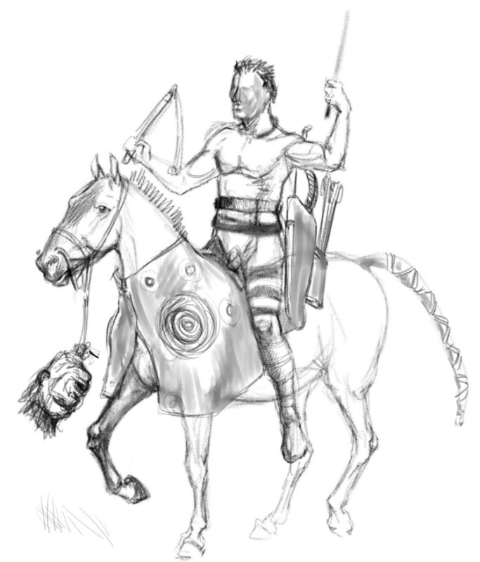 Скиф рисунок