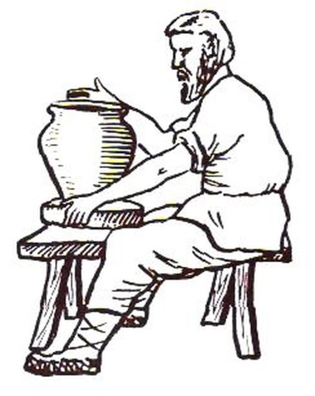 Занятия древних славян рисунок