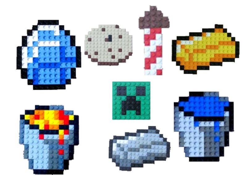 Фигуры из пикселей