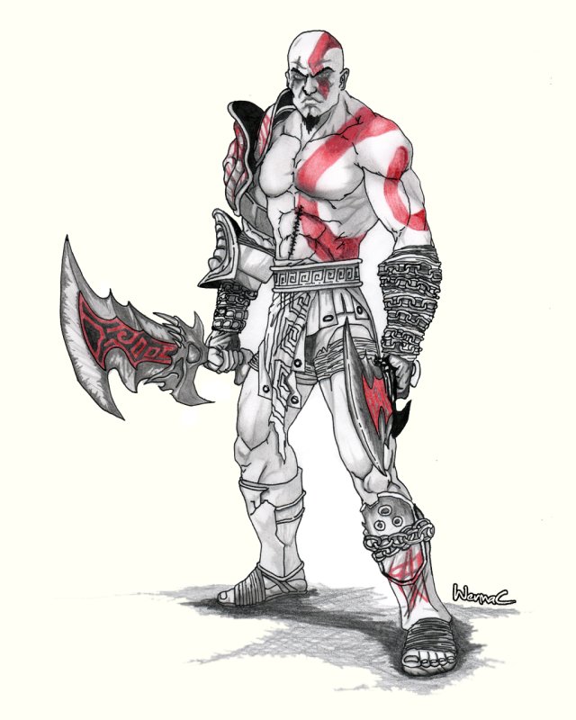 Кратос God of War 1