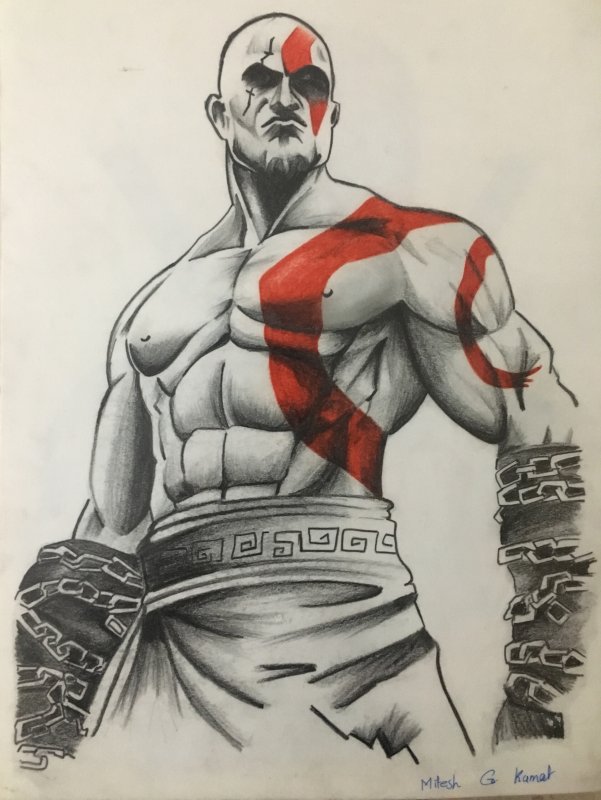 Кратос God of War 3