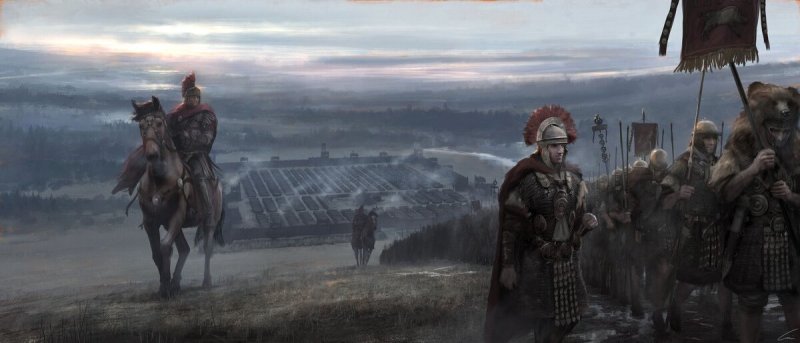 Римский Центурион арт битва