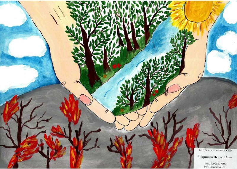 Рисунок на тему экология