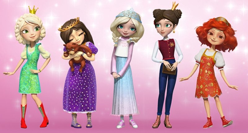 царевны герои мультфильма марлен