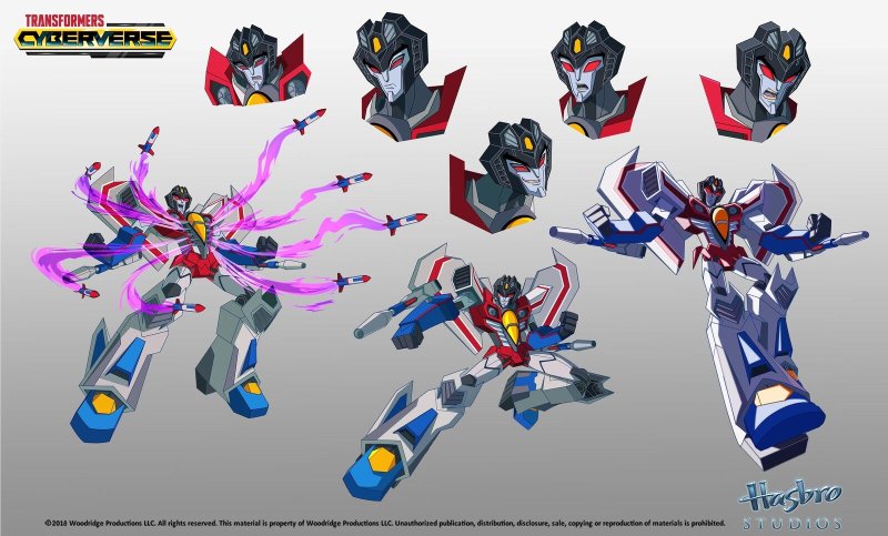 Transformers Cyberverse Старскрим