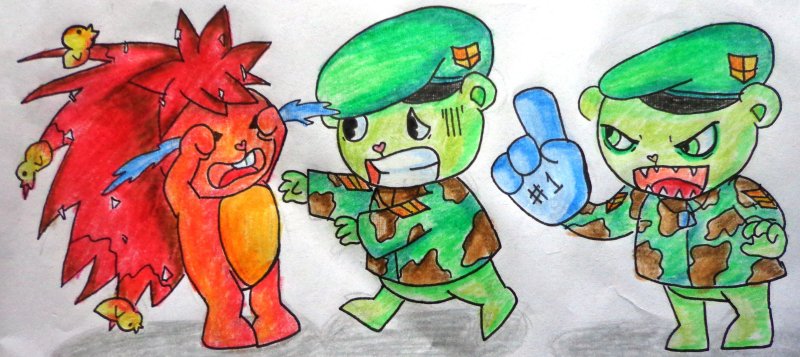 Happy Tree friends Флиппи