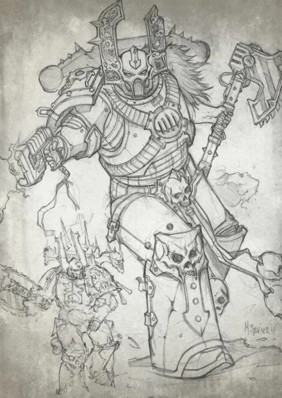 Warhammer 40000 Михаил Савье