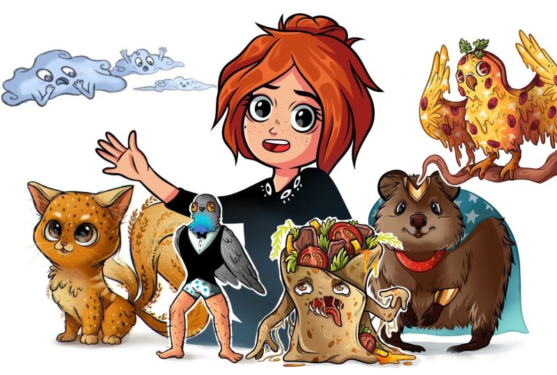 Иллюстрации Кристины Каспи