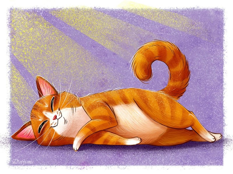Мультяшный кот