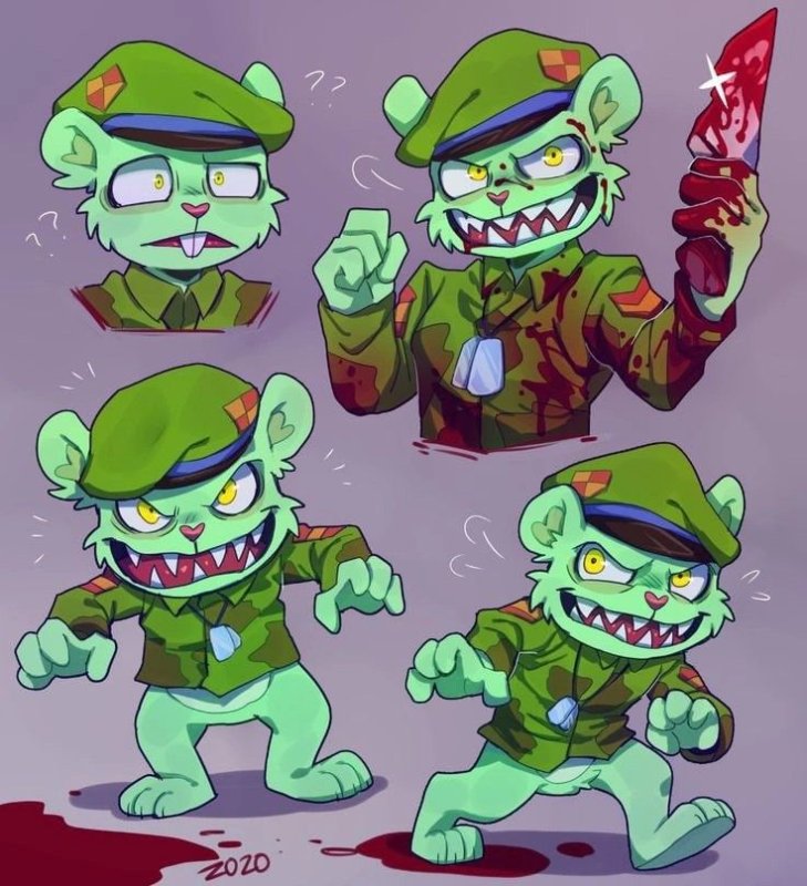 Happy Tree friends Flippy