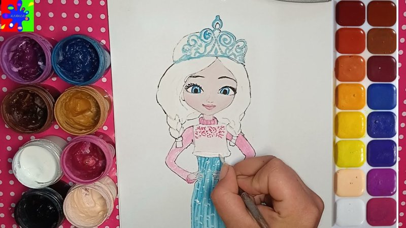 алёнка из мультика царевны