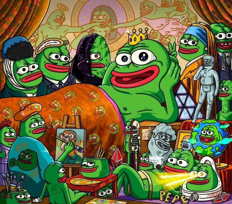 Pepe Painting