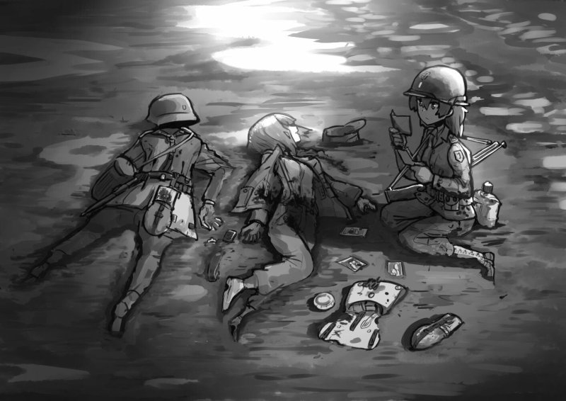 Аниме ww2 арт