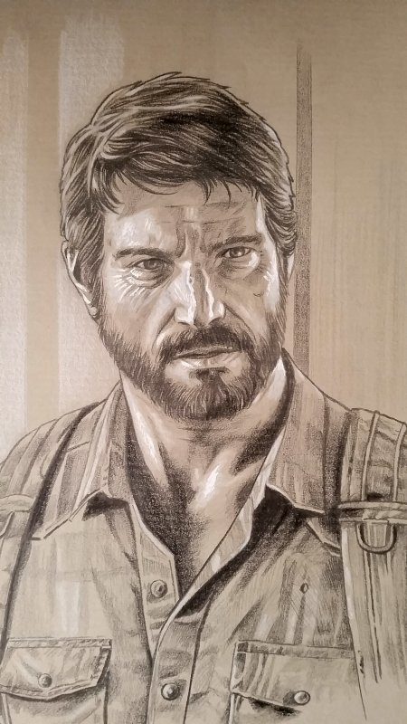 The last of us Джоэл карандашом