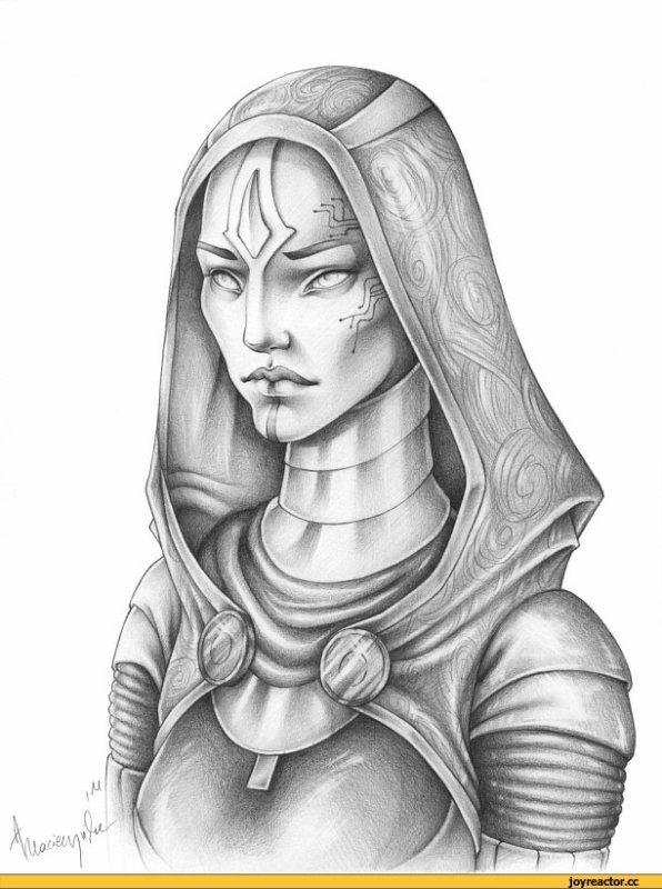 Mass Effect тали арт