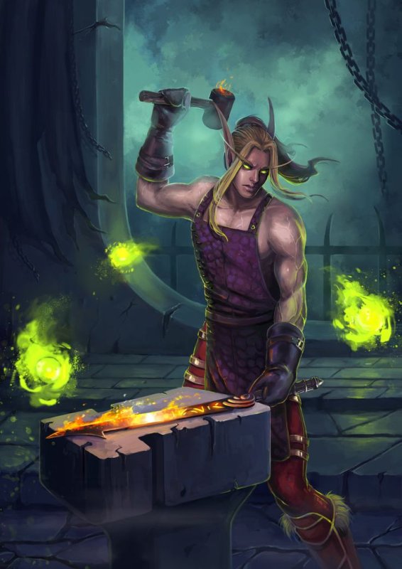 World of Warcraft кузнец
