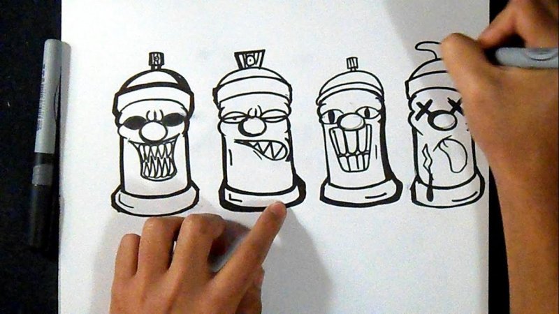 Граффити рисунки