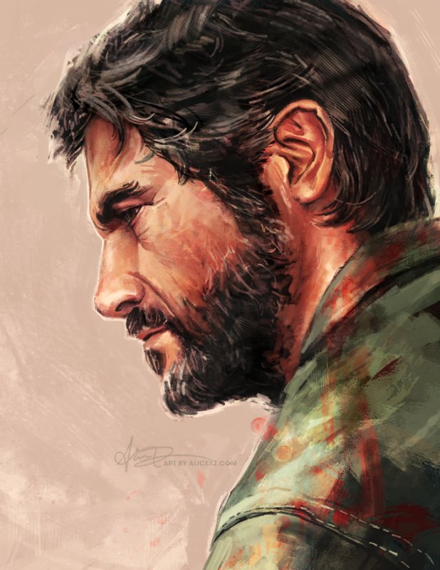 Джоэл Миллер the last of us арт