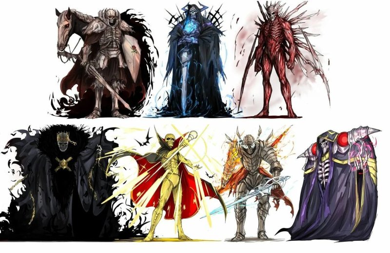 аниме оверлорд