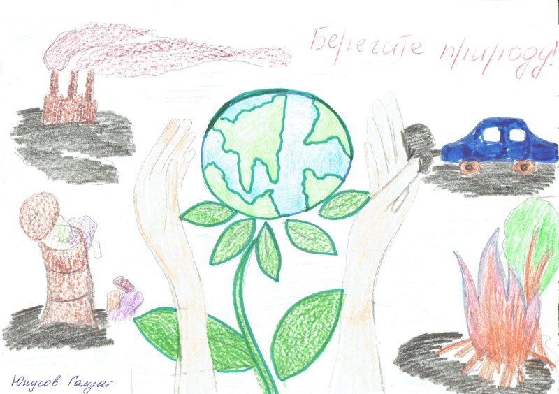 Рисунок на тему экология