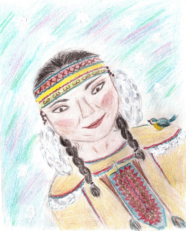Рисунки эвенков