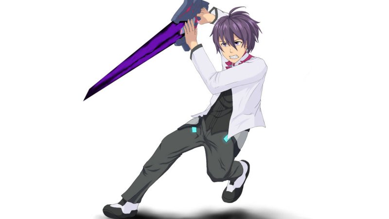 Аято Амагири меч