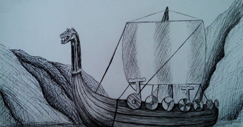 Ладья рисунок