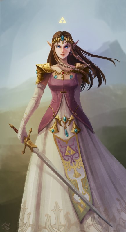 Принцесса Зельда Twilight Princess