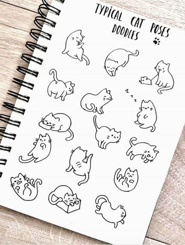 Маленькие рисунки для скейтч бука