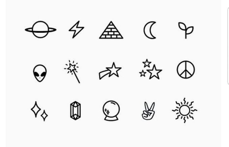 татуировки эскизы маленькие