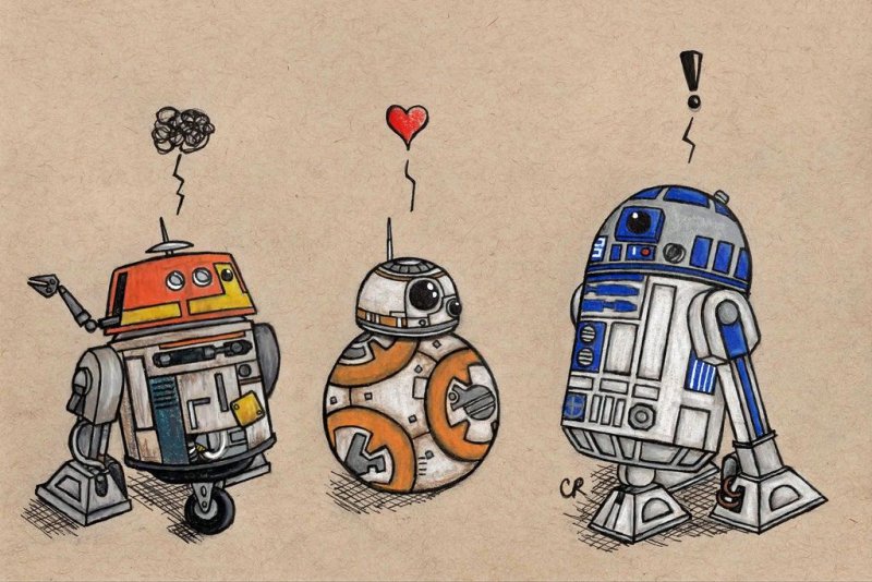 BB-8 дроид "Звездные войны"