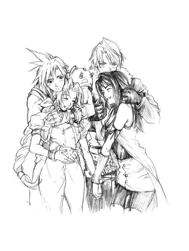 Aerith Gainsborough cloud Strife