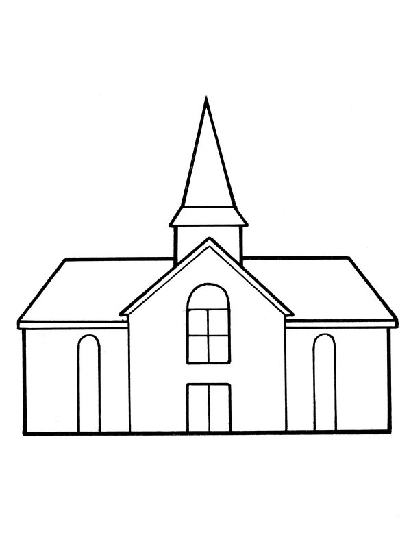 Храм рисунок