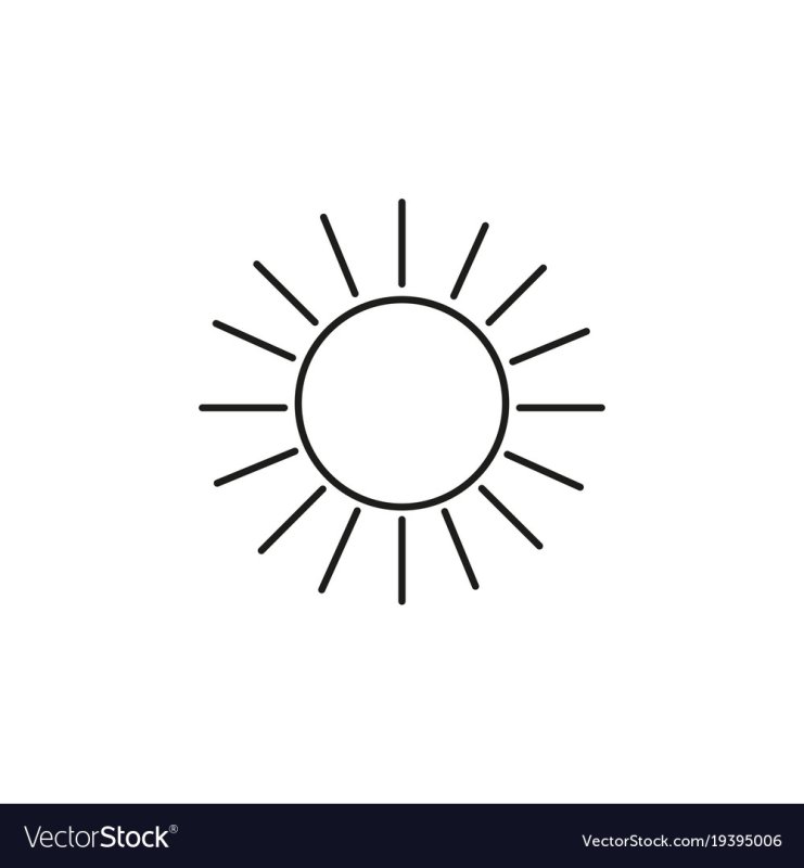 иконка солнца