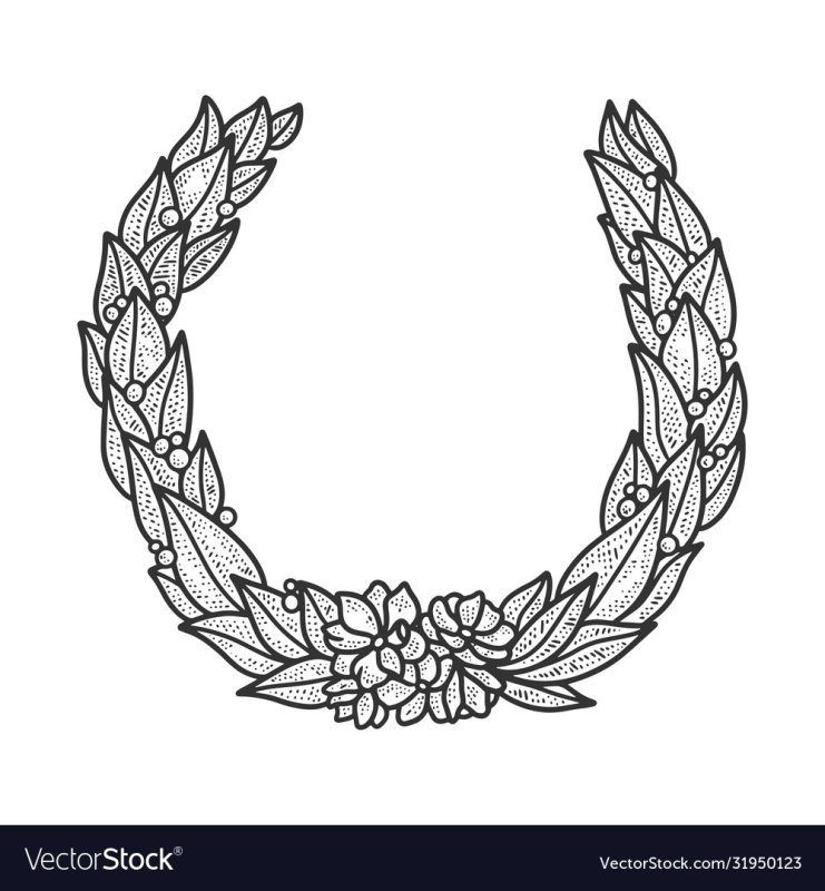 Венки тату эскиз