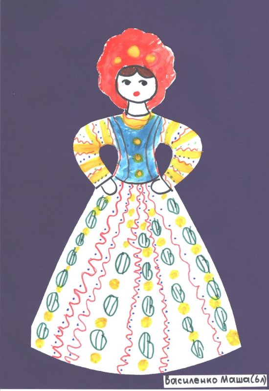 Дымковская и Филимоновская барыни