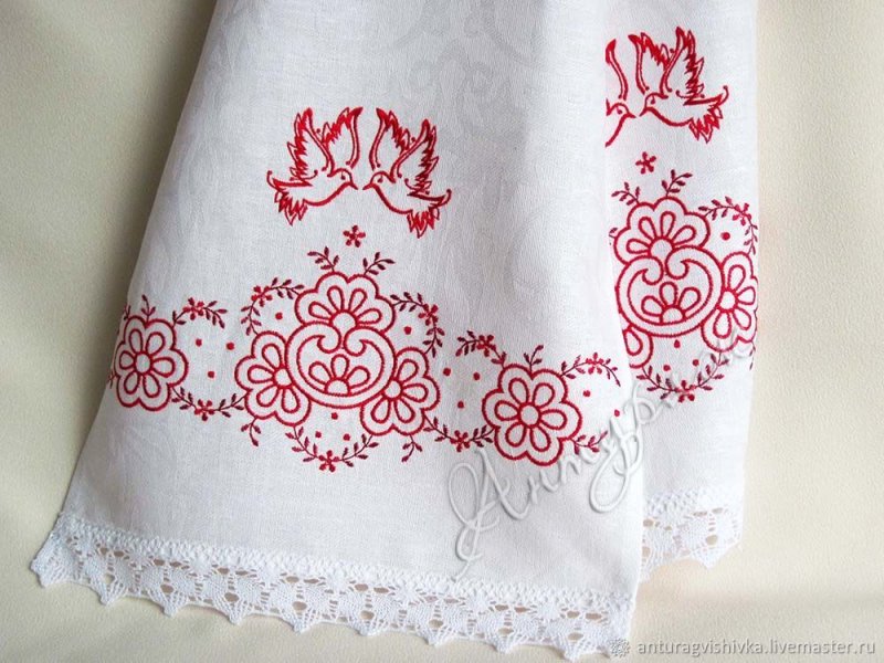 Расписные полотенца