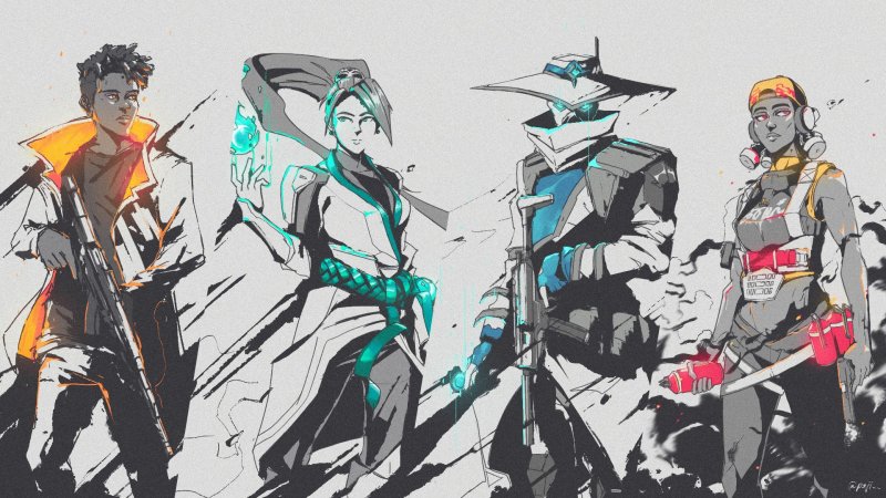 Cypher valorant Art