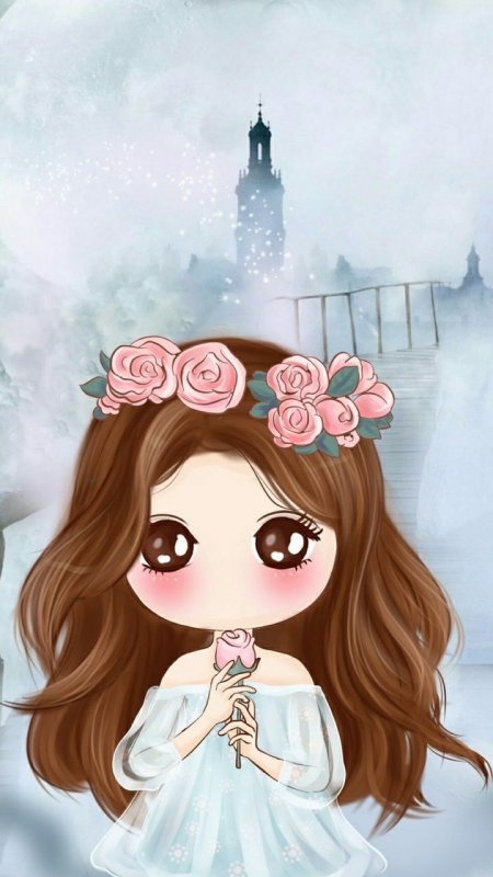 Красивые девушки мультяшные