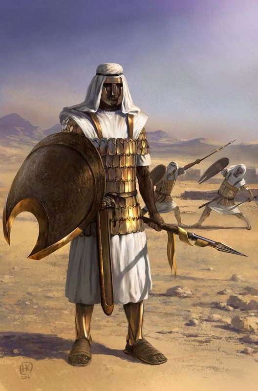 Арабский воин сарацин
