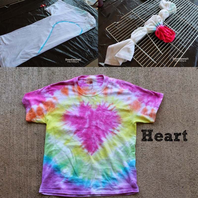 Окрашивание Tie-Dye